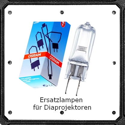 Diaprojektor Lampen Ersatzlampen Halogen HLX